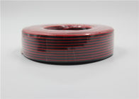 2x4.0mm2 μαύρο και κόκκινο καλώδιο καλωδίων ομιλητών χαλκού για τους ομιλητές