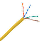 Κίνα PVC σακακιών Cat5e Ethernet καλωδίων του τοπικού LAN καλωδίων Cat6 κόκκινο που προσαρμόζεται κίτρινο επιχείρηση