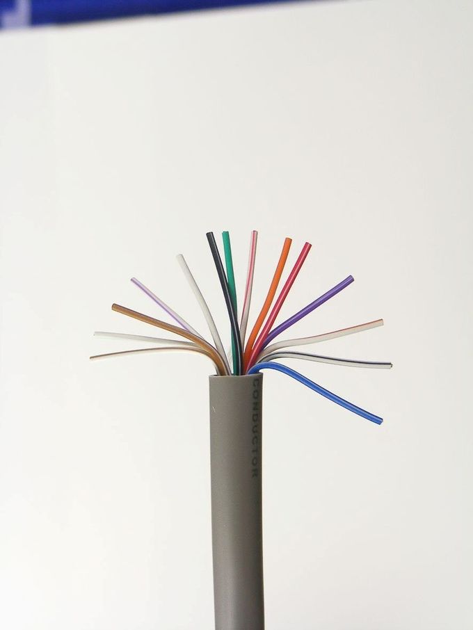 Το Multicore τηλεφωνικό καλώδιο θηκών PVC εύκολο στη σύνδεση και αφαιρεί